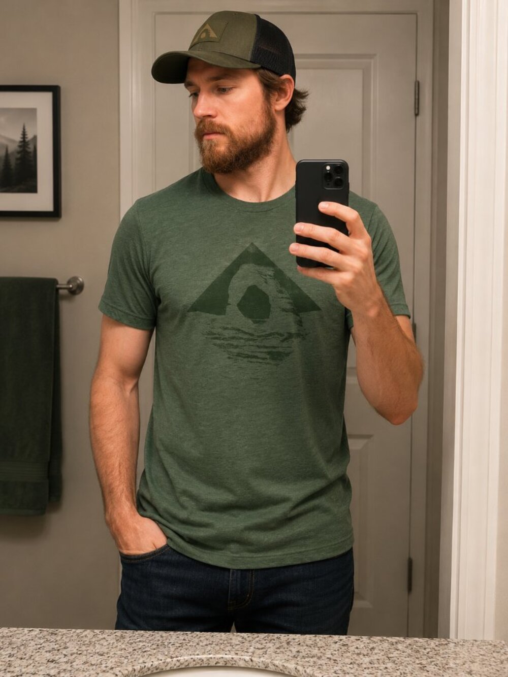 Men’s Arches National Park T-Shirt 🏜️ | Vintage Desert Graphic Tee